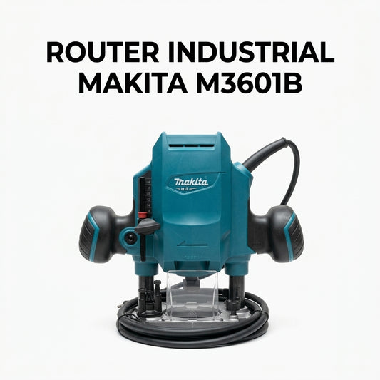 Industrial Plunge Router — Portada Principal - Estudio Blanco | Generated by Modelize
