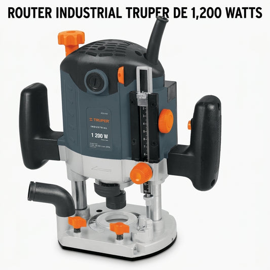 Industrial Plunge Router — Portada Principal - Estudio Blanco | Generated by Modelize