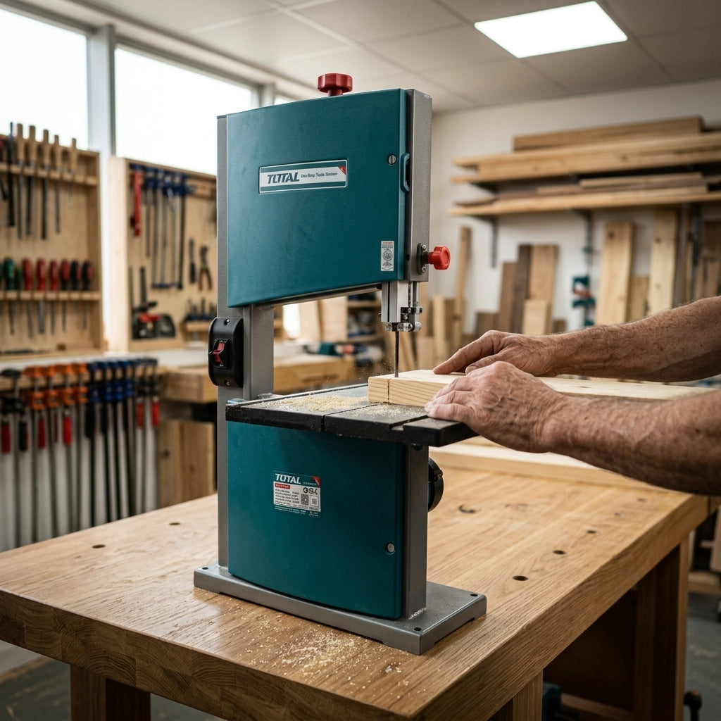 Electric band saw — Estilo de Vida - Producto en Uso | Generated by Modelize