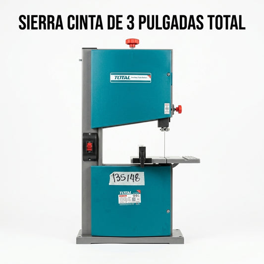 3-inch Band Saw — Portada Principal - Estudio Blanco | Generated by Modelize