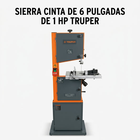 Industrial Band Saw — Portada Principal - Estudio Blanco | Generated by Modelize