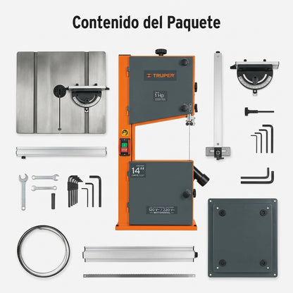 Band Saw — Contenido del Paquete - Vista Aerea | Generated by Modelize