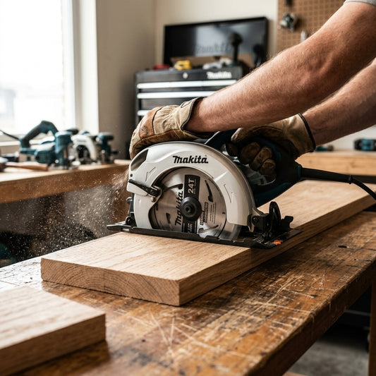 Industrial Circular Saw — Estilo de Vida - Producto en Uso | Generated by Modelize