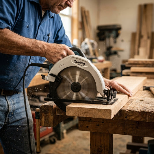 Circular Saw — Estilo de Vida - Producto en Uso | Generated by Modelize