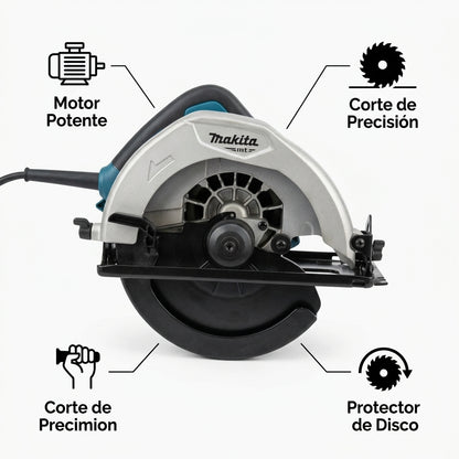 Circular Saw — Infografia de Caracteristicas | Generated by Modelize