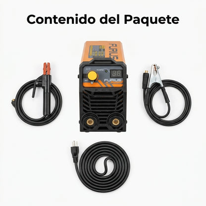 Inverter welding machine — Contenido del Paquete - Vista Aerea | Generated by Modelize