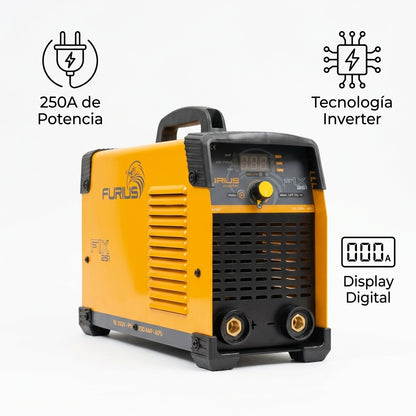Inverter Welding Machine — Infografia de Caracteristicas | Generated by Modelize