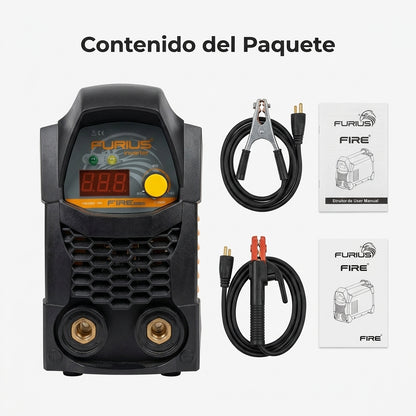 Inverter Welder — Contenido del Paquete - Vista Aerea | Generated by Modelize
