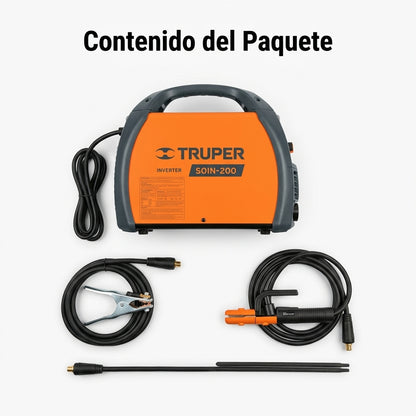 Inverter welder — Contenido del Paquete - Vista Aerea | Generated by Modelize