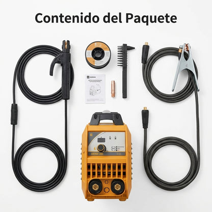 Inverter Welder — Contenido del Paquete - Vista Aerea | Generated by Modelize