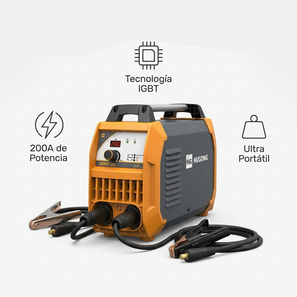 Inverter Arc/LIFTIG Welder — Infografia de Caracteristicas | Generated by Modelize