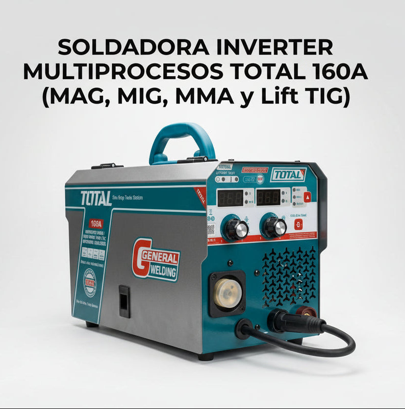 Multiprocess Inverter Welder — Portada Principal - Estudio Blanco | Generated by Modelize