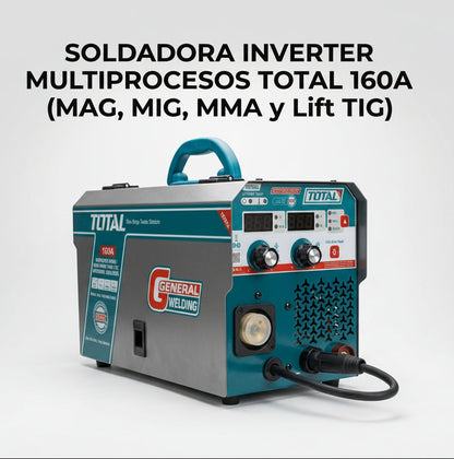 Multiprocess Inverter Welder — Portada Principal - Estudio Blanco | Generated by Modelize