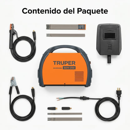 Inverter Welder — Contenido del Paquete - Vista Aerea | Generated by Modelize