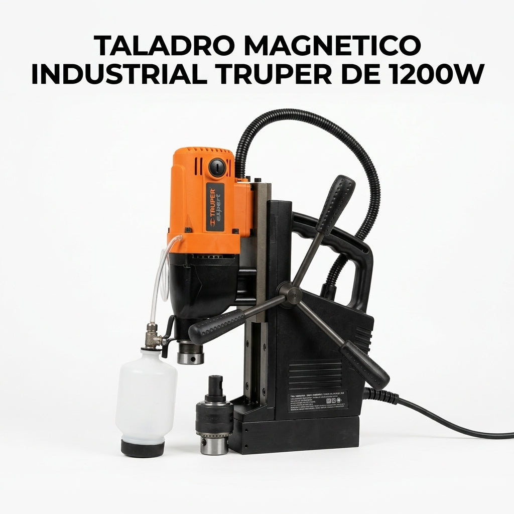 Industrial Magnetic Drill — Portada Principal - Estudio Blanco | Generated by Modelize