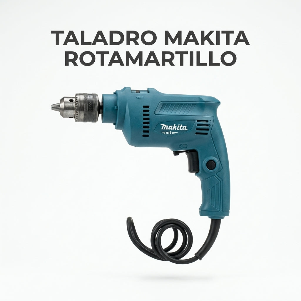 Corded Hammer Drill — Portada Principal - Estudio Blanco | Generated by Modelize