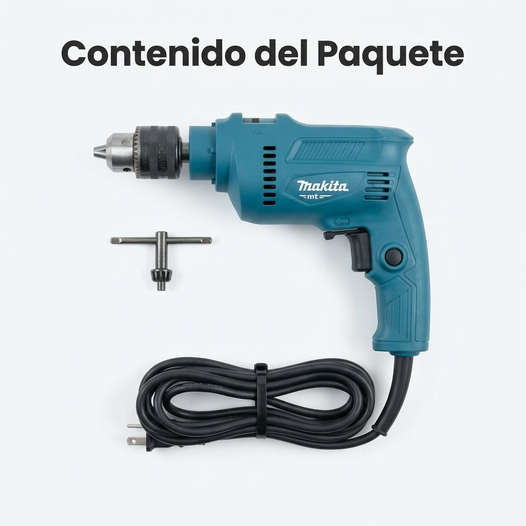 Rotary Hammer Drill — Contenido del Paquete - Vista Aerea | Generated by Modelize