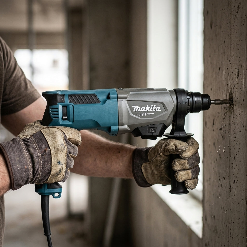 Rotary Hammer Drill — Estilo de Vida - Producto en Uso | Generated by Modelize