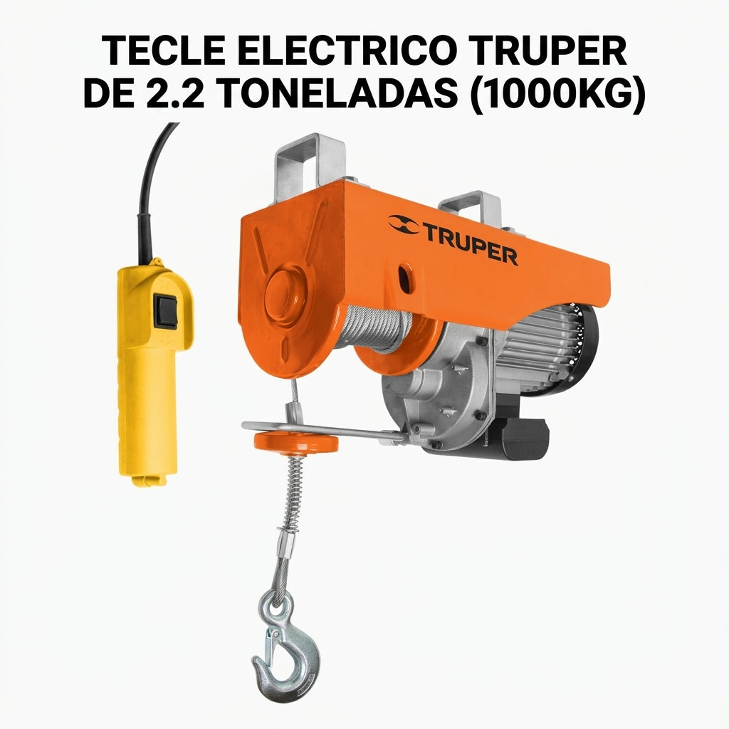 Electric hoist — Portada Principal - Estudio Blanco | Generated by Modelize