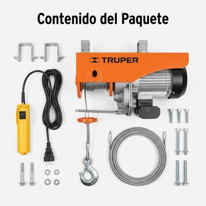 Electric hoist — Contenido del Paquete - Vista Aerea | Generated by Modelize