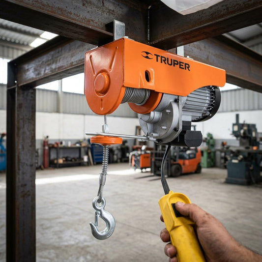 Electric Hoist — Estilo de Vida - Producto en Uso | Generated by Modelize