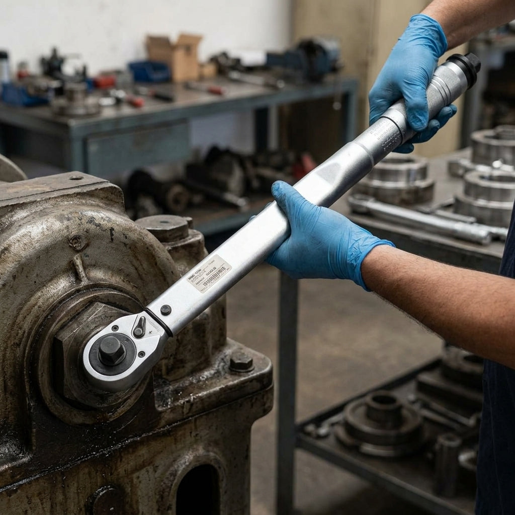 Industrial Torque Wrench — Estilo de Vida - Producto en Uso | Generated by Modelize