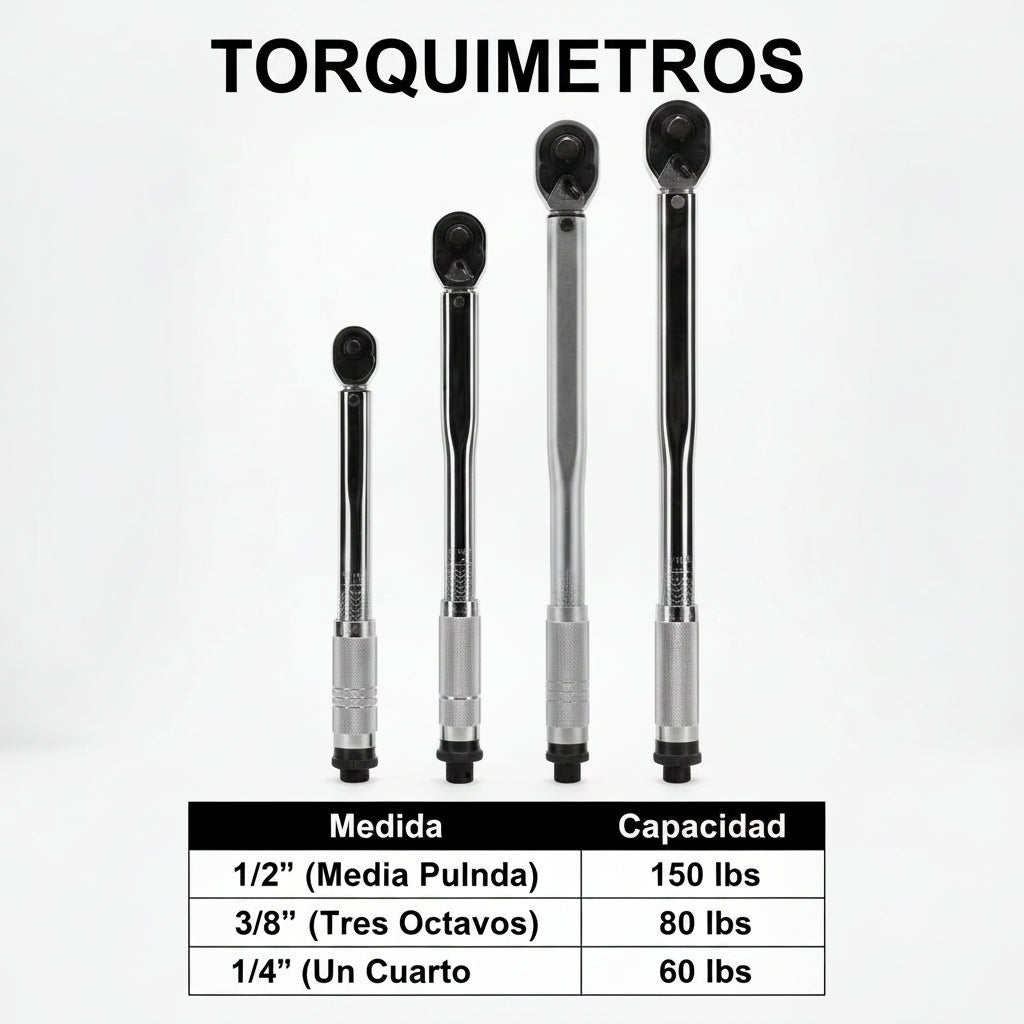 Torque wrenches — Portada Principal - Estudio Blanco | Generated by Modelize