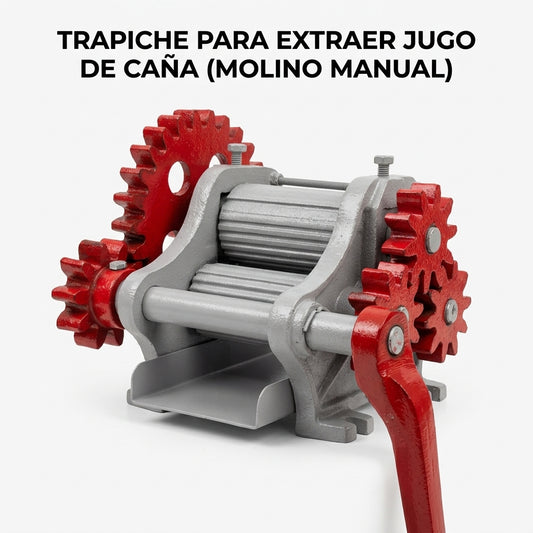 Manual sugarcane juice extractor — Portada Principal - Estudio Blanco | Generated by Modelize