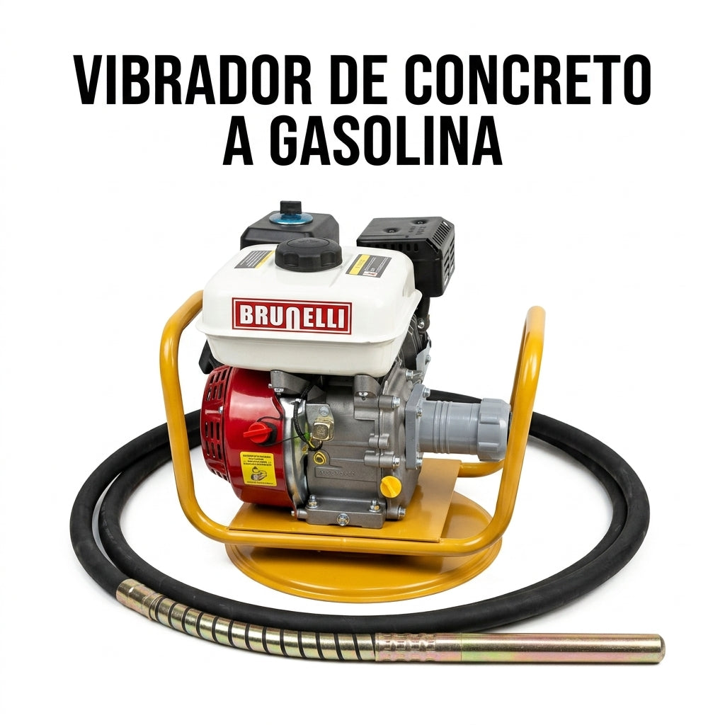 Gasoline concrete vibrator — Portada Principal - Estudio Blanco | Generated by Modelize