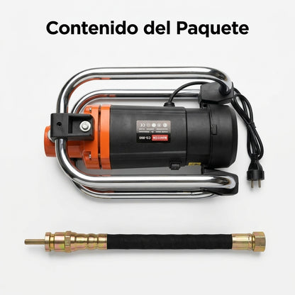 Electric concrete vibrator — Contenido del Paquete - Vista Aerea | Generated by Modelize