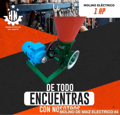 MOLINO DE MAIZ ELECTRICO #4