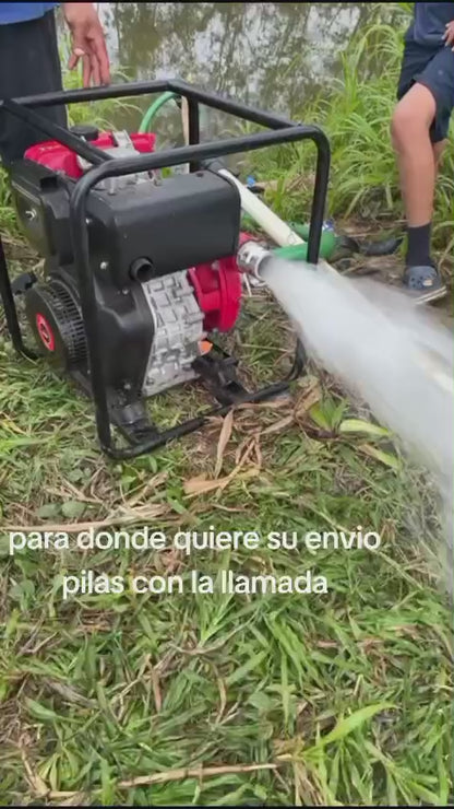 MOTOBOMBA DIESEL DE ALTA PRESION DE 2 PULGADAS BRUNELLI