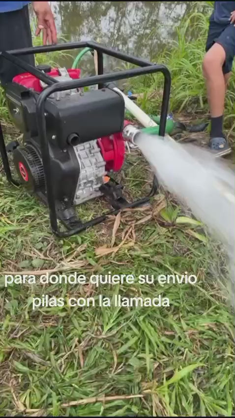 MOTOBOMBA DIESEL DE ALTA PRESION DE 2 PULGADAS BRUNELLI